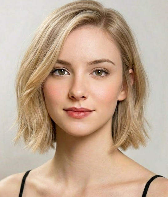 Side-parted Bob